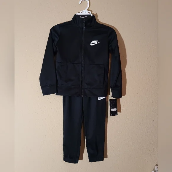 Kids Nike Tracksuit Set – Black Zip-Up Jacket & Joggers - Picture 7 of 11